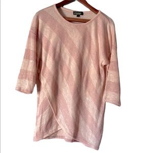 Women’s Absolutely Famous 2 Tone Pink Sweater